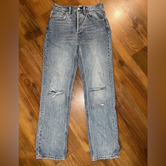 Aritzia Denim Forum Joni High Rise Loose 29L - Size 24 - Picture 2 of 4